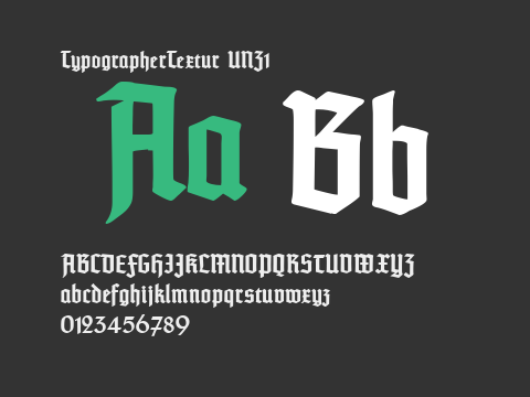 TypographerTextur UNZ1