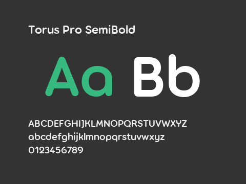 Torus Pro SemiBold