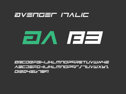 Avenger Italic