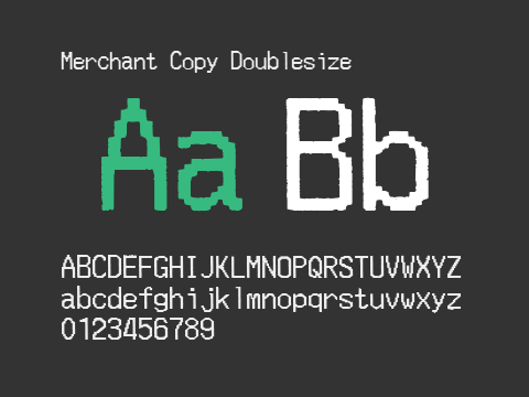 Merchant Copy Doublesize