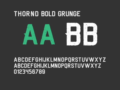 THORND Bold Grunge