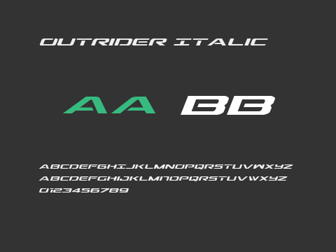 Outrider Italic