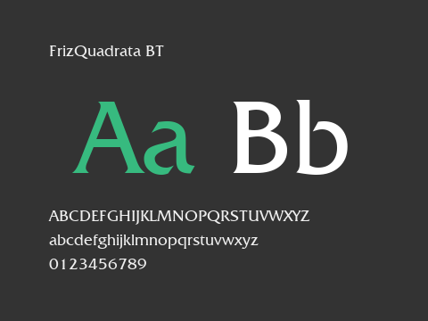 FrizQuadrata BT