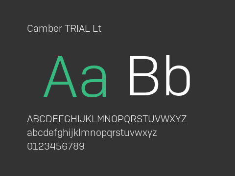 Camber TRIAL Lt