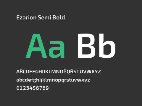 Ezarion Semi Bold