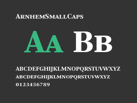 ArnhemSmallCaps