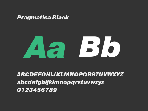 Pragmatica Black