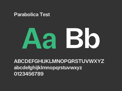 Parabolica Test