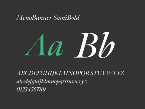 MenoBanner SemiBold