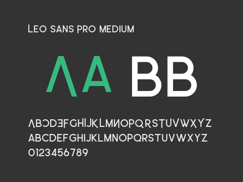 Leo Sans Pro Medium