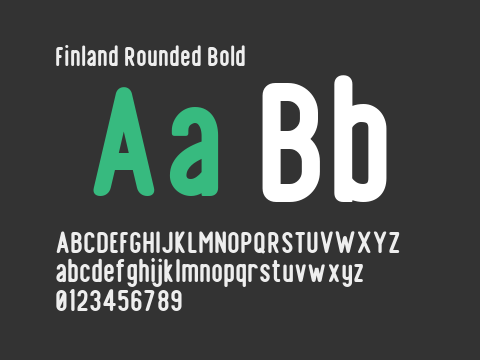 Finland Rounded Bold