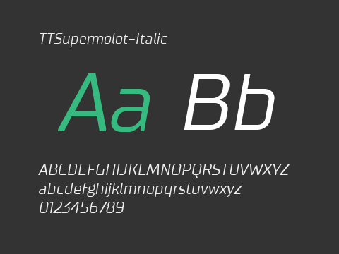 TTSupermolot-Italic