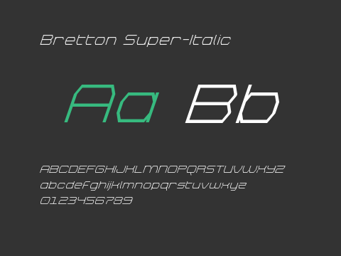 Bretton Super-Italic