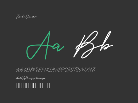 ZambiaSignature