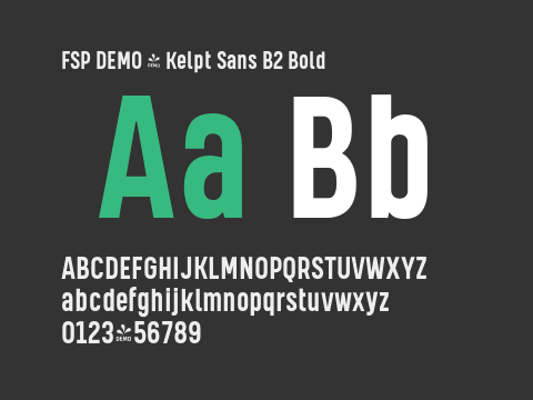 FSP DEMO - Kelpt Sans B2 Bold