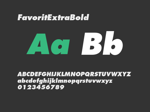 FavoritExtraBold