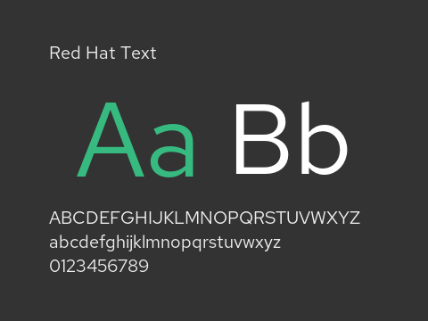 Red Hat Text