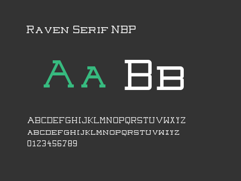 Raven Serif NBP