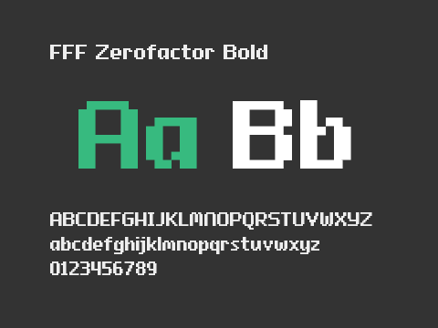 FFF Zerofactor Bold