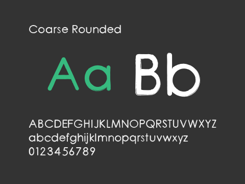 Coarse Rounded