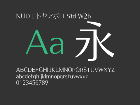 NUDモトヤアポロ Std W2b