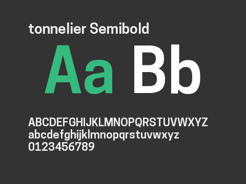 tonnelier Semibold