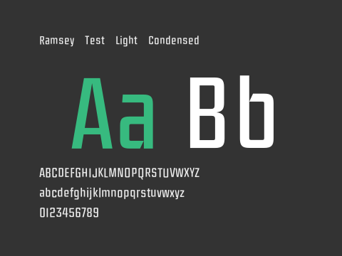 Ramsey Test Light Condensed