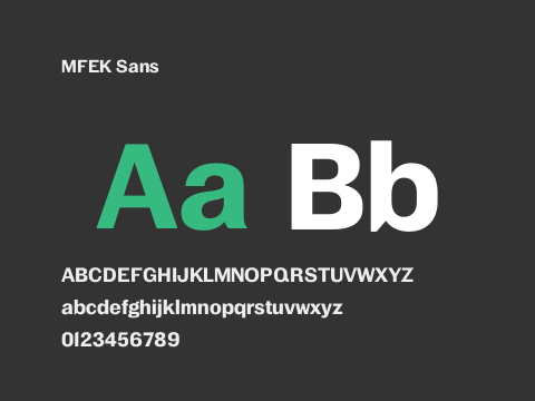 MFEK Sans