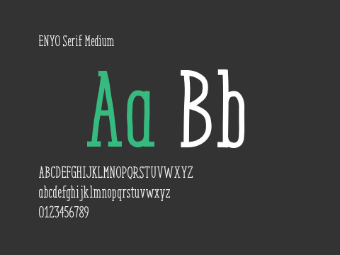 ENYO Serif Medium