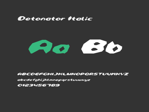 Detonator Italic