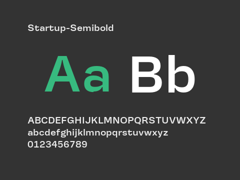 Startup-Semibold