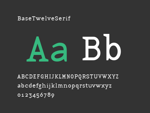 BaseTwelveSerif