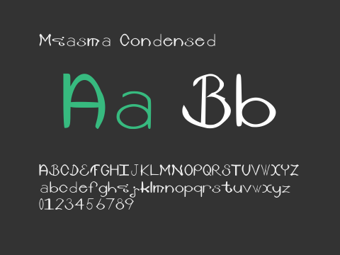 Miasma Condensed