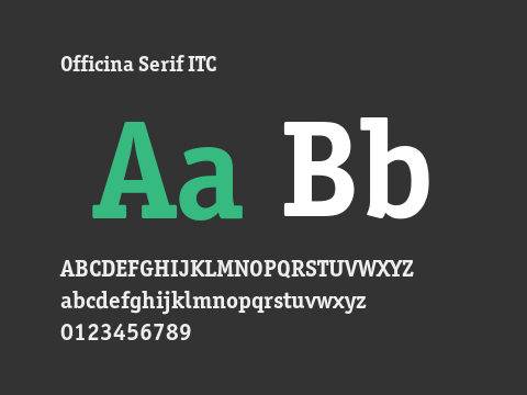 Officina Serif ITC