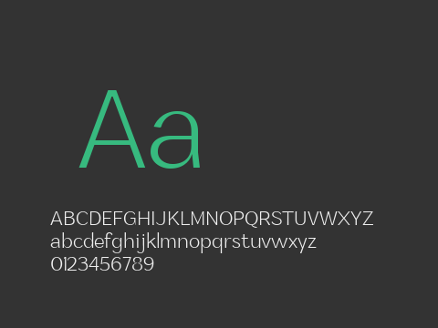 Markisa Test Font Light