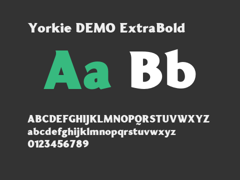 Yorkie DEMO ExtraBold