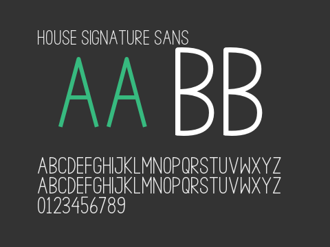 House Signature Sans