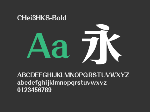 CHei3HKS-Bold