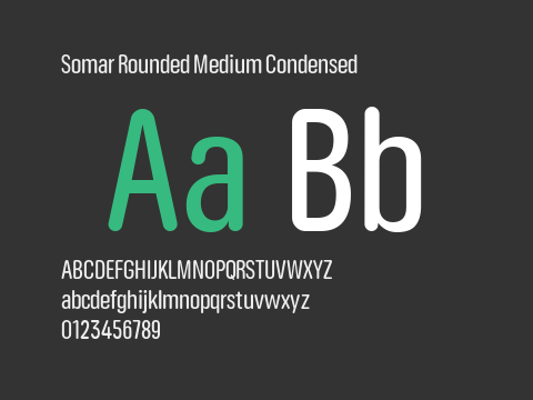 Somar Rounded Medium Condensed