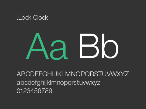 .Lock Clock