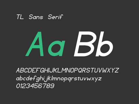 TL Sans Serif