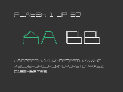 Player 1 Up 3D