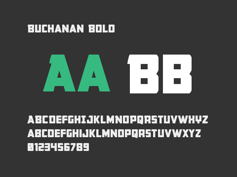 Buchanan Bold