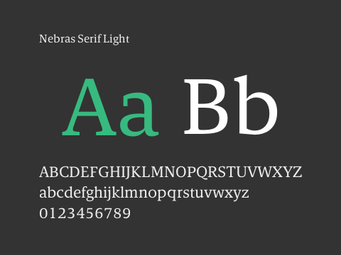 Nebras Serif Light