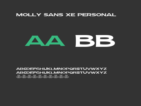 Molly Sans XE PERSONAL