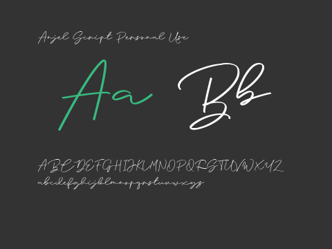 Anjel Script Personal Use