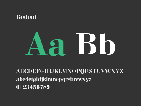 Bodoni