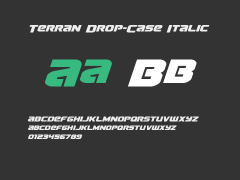 Terran Drop-Case Italic