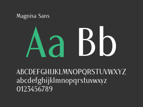 Magnisa Sans