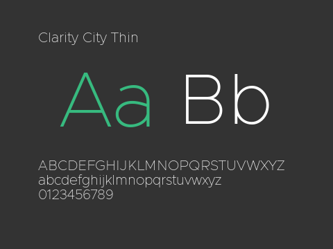 Clarity City Thin